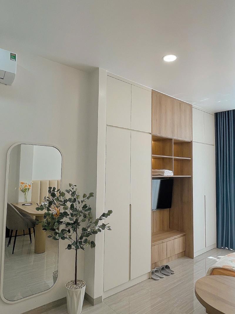 Cho thuê studio ban công 30m2 ngay ngã tư hàng xanh - cầu thị nghè - thảo cầm viên sg - 3