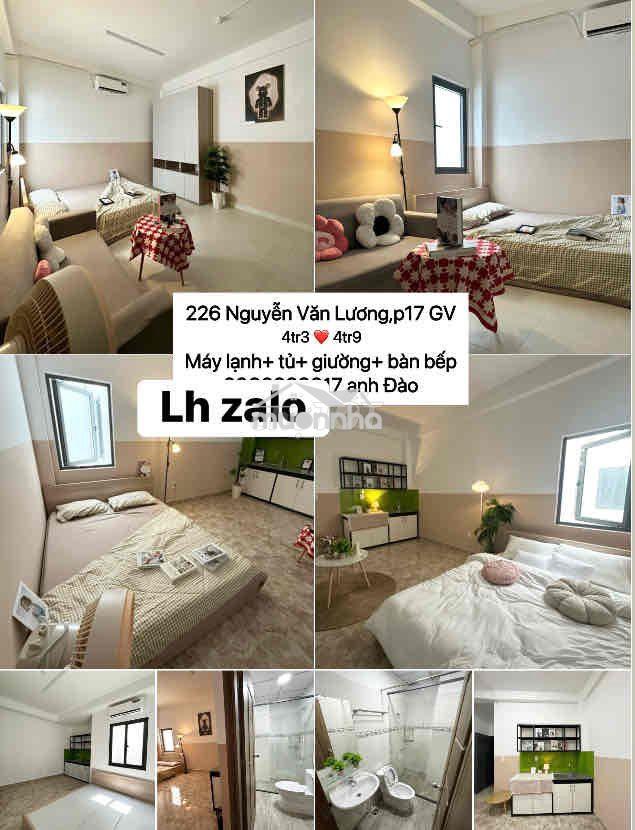 Studio cao cấp nguyễn văn lượng 4tr3-4tr9 - Ảnh 2