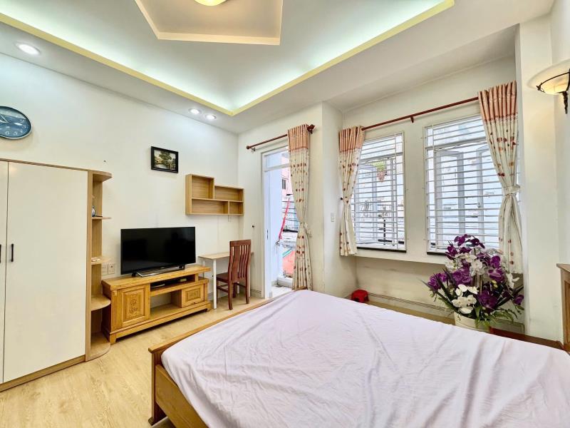 Cho thuê căn hộ ban công, máy giặt riêng_hoàng hoa thám, bình thạnh gần chợ bà chiểu, tiện đi q1 - 2