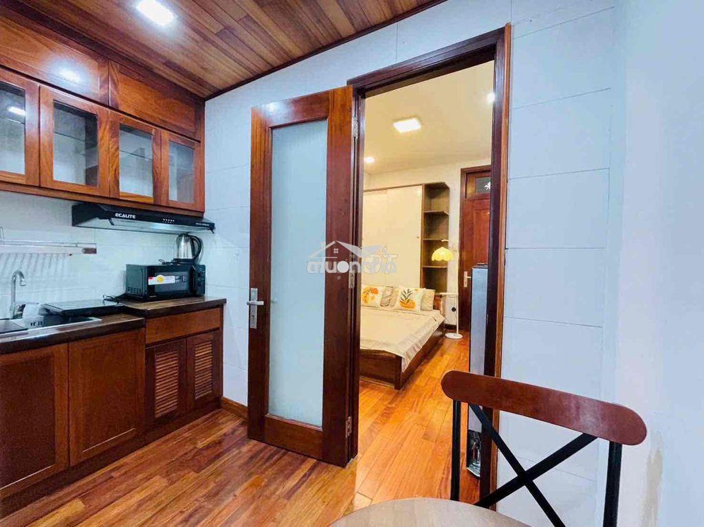 1pn tách bếp có máy giặt riêng - full đồ gỗ- tô hiến thành q10 không - Ảnh 4