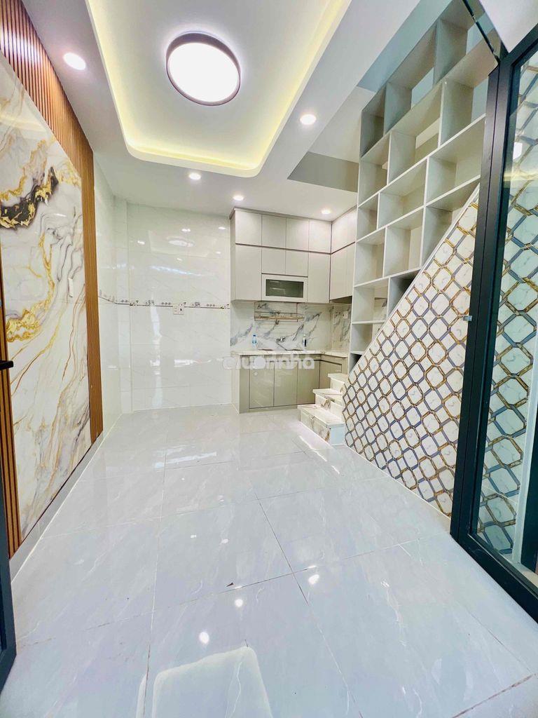 Nhà mới tinh 3 tầng 2pn quận 6 - sổ riêng a4 - hoàn công