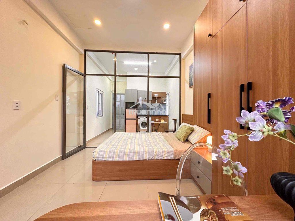 Căn hộ 1pn bancol gần quận 1 full nội thất, phòng thoáng gió - Ảnh 3