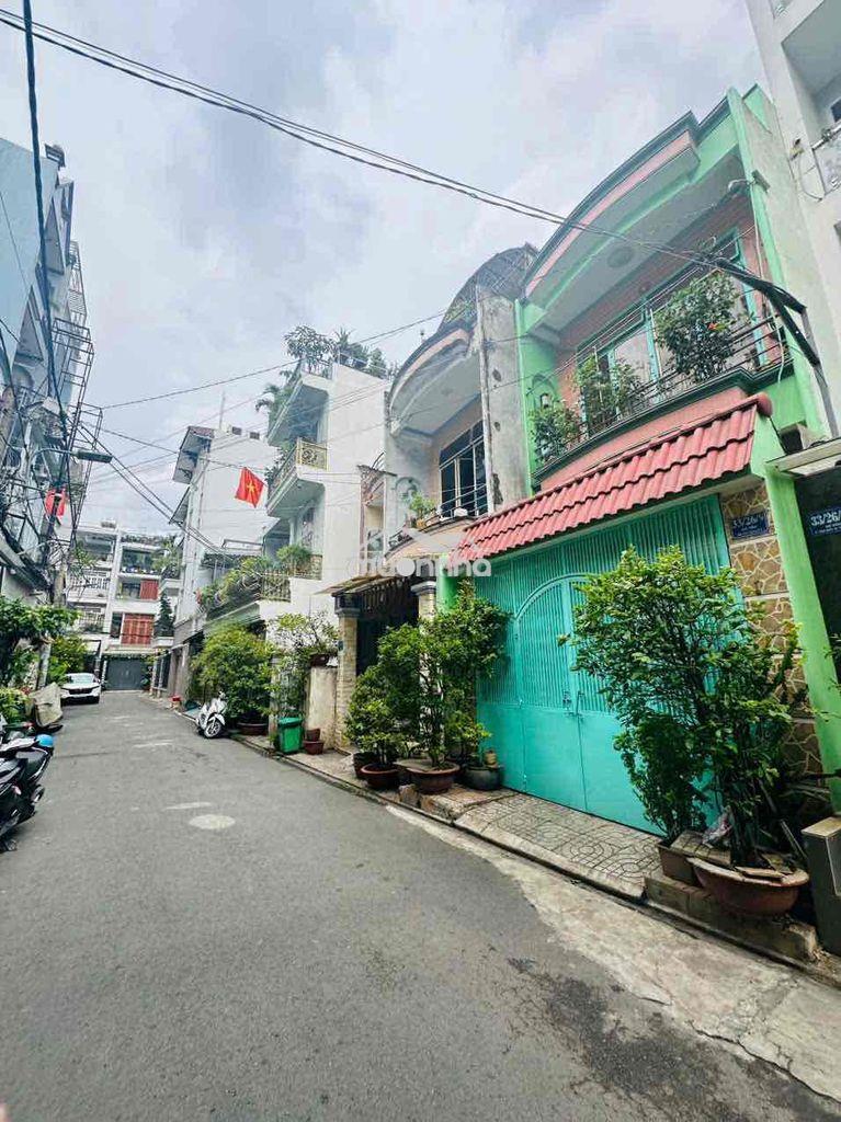 Nhà 4 tầng hẻm xe hơi 7m hẻm 33 gò dầu – gần tân sơn nhì – 4x20m - 2