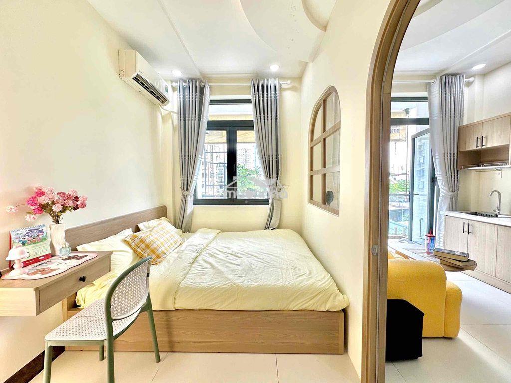 Căn hộ đẹp 1pn riêng tách bếp, ban công lớn thoáng rộng rãi tiện đi q1 - Ảnh 4