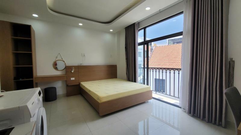 Cho thuê căn phòng studio, ban công full nội thất - Ảnh 2