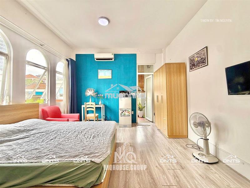Căn hộ 35m2 balcony tách bếp dọn phòng hằng tuần gần thảo cầm viên
