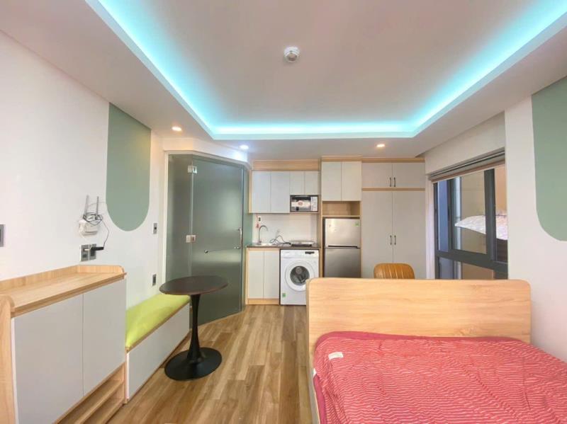 Trống studio cửa sổ lớn, full nội thất, máy giặt riêng, nội thất mới đẹp - Ảnh 4