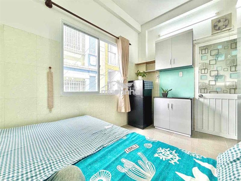 Chỉ 4,x triệu -  phòng studio full nội thất – khu phan xích long