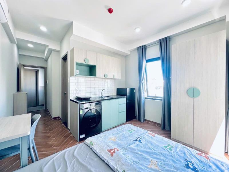Full nội thất, ban công thoáng mát; gần vlu, hca, hutech...thuận tiện di chuyển q1, thủ đức, gò vấp.....