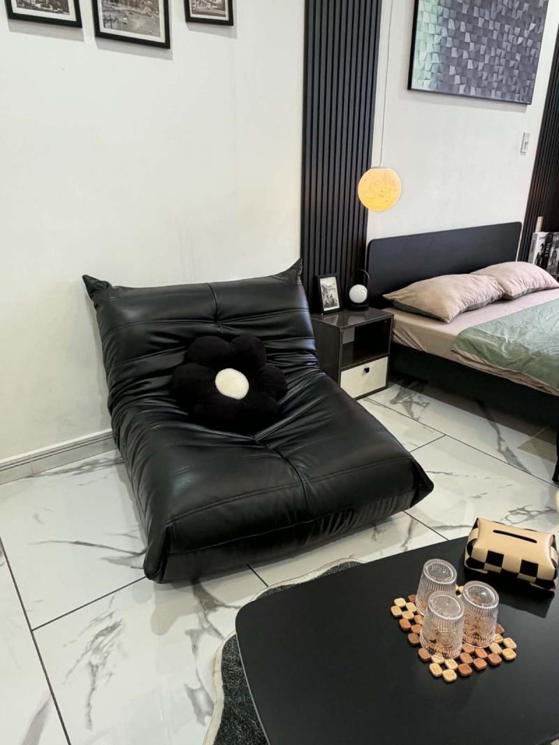 Cho thuê căn hộ studio 1pn tách bếp phòng trống sẵn đặt tại chu văn an cửa sổ thoáng, full nội thất có tủ lạnh, tv gần hutech, ngoại thương, uef,.. tiện lợi di chuyển qua quận 1, thủ đức - Ảnh 4