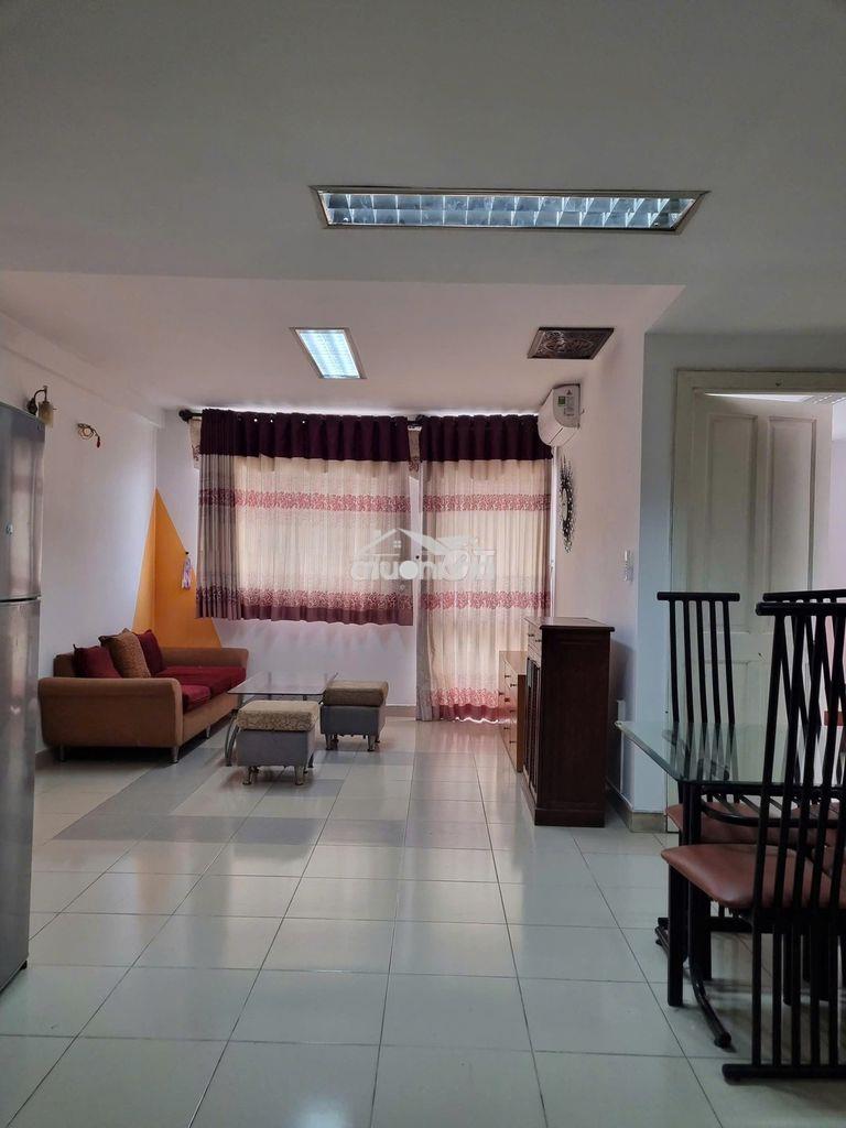 Cho thuê chung cư phú thọ, nguyễn thị nhỏ - căn 2pn, full nt