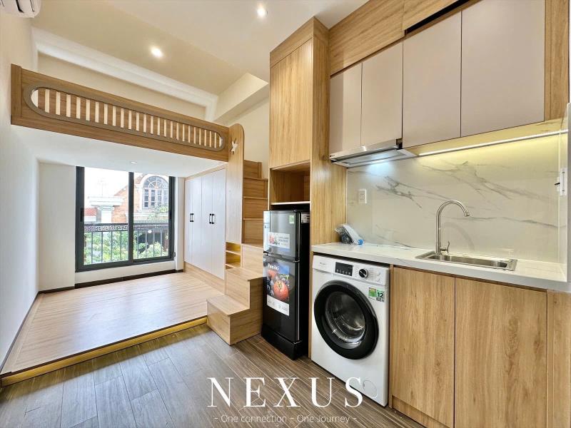 🏡🏠Cho thuê căn hộ mini - full nội thất - gác 2 chỗ ngủ ngay ngã tư 7 hiền  