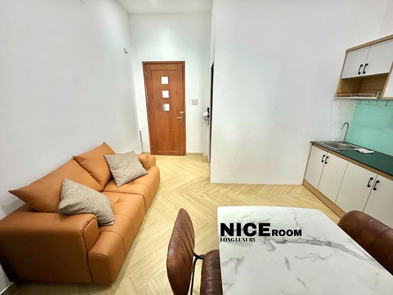Cho thuê căn hộ 1pn tách bếp ban công full nội thất đường ung văn khiêm gần gtvt, ngoại thương , uef , hutech và hàng xanh - Ảnh 3