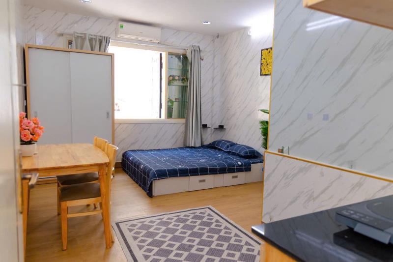 Cho thuê phòng trọ sinh viên quận 1 – full nội thất, cửa sổ lớn, bếp và wc riêng - Ảnh 4