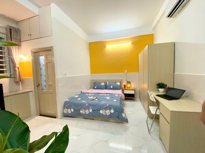 Nhà full nội thất, cửa sổ thoáng mát, được nuôi mèo mà chỉ hơn 5chẹo, gần lotte quận 7