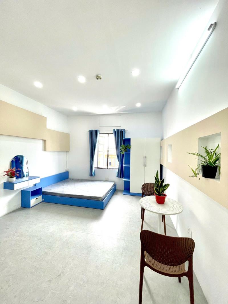 Căn hộ studio mới, dt 35m2, full nội thất có cửa sổ trời, gần nhà ga t3, etown cộng hòa - hoàng hoa thám  - Ảnh 2