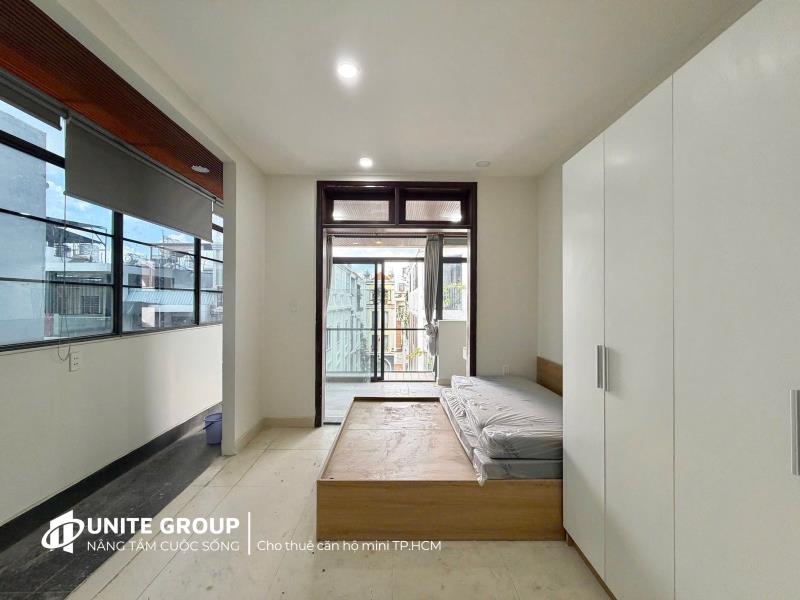 Chuẩn bị khai trương studio rộng - full nt - ban công q.bình thạnh gần vlu, ftu, iuh