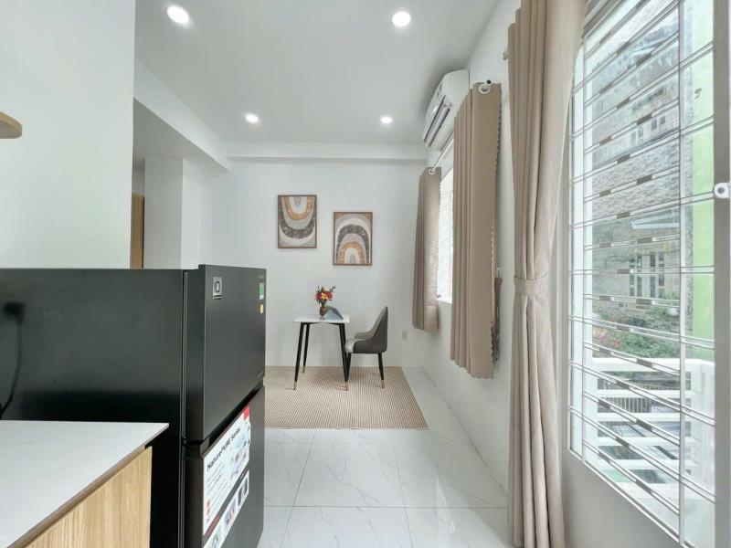 Cho thuê căn hộ rộng 40m2 ban công, tách bếp bình thạnh gần chợ bà chiểu, tiện đi gò vấp, q1 - Ảnh 4