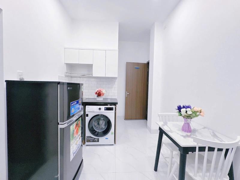 Cho thuê căn hộ 1pn hiện đại đường bình lợi quận bình thạnh, thuận tiện đi q1 - gần hutech, ngoại thương, văn lang - Ảnh 4