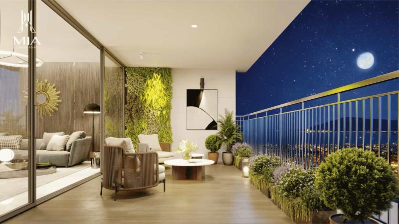 2pn view biển, full nội thất chưa đến 3 tỷ - mia center point  - Ảnh 2