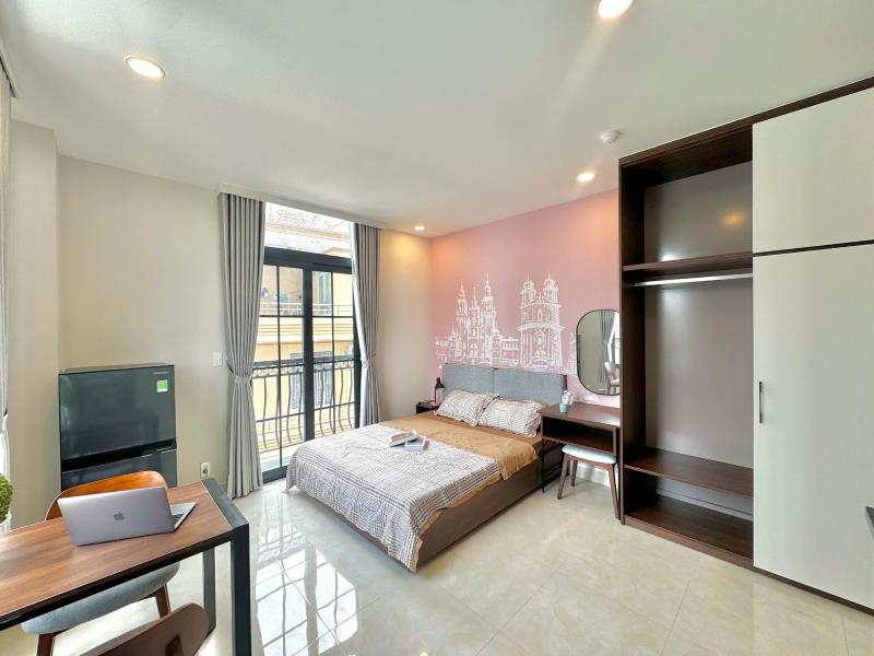Cho thuê studio ban công view cực đẹp tại tân bình- gần sân bay - Ảnh 2