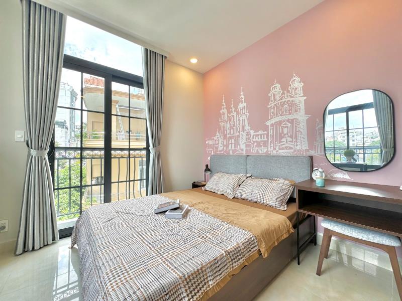 Cho thuê studio ban công view cực đẹp tại tân bình- gần sân bay - Ảnh 3