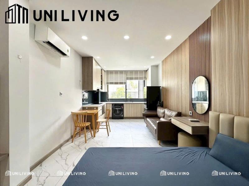 Cho thuê căn hộ studio đầy đủ nội thất có ban công gần hoàng diệu, cầu ông lãnh, cầu calmete quận 4 - Ảnh 3