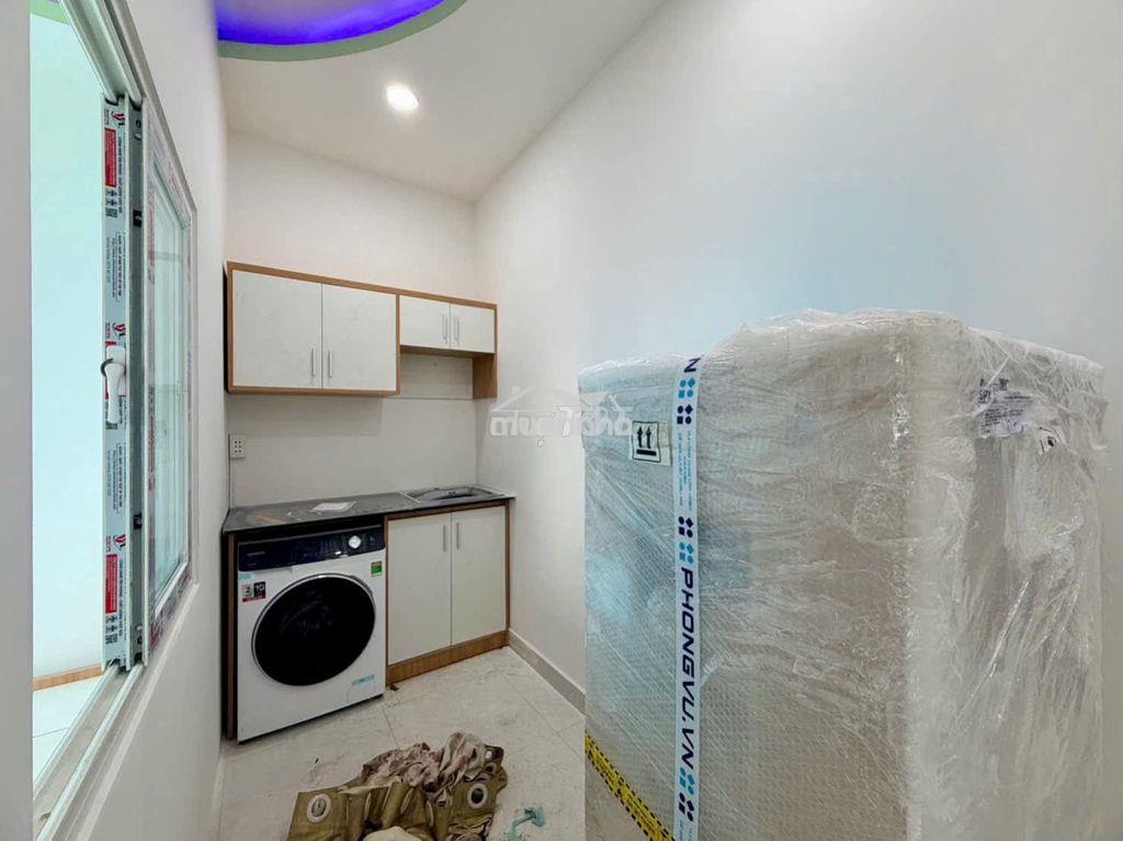 Phòng studio tách bếp full nội thất mới 100% khóa vân tay - Ảnh 3