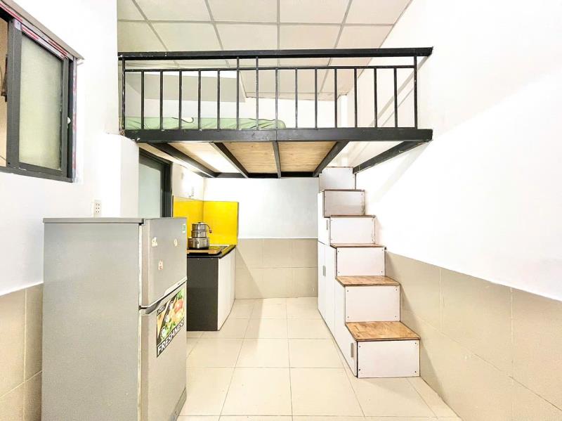 Phòng gác lửng full nội thất gần đh văn lang - Ảnh 3