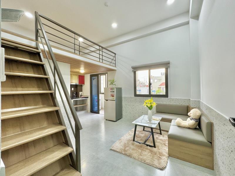 Duplex-phòng có gác cao cấp gần đại học văn hiến – công thương