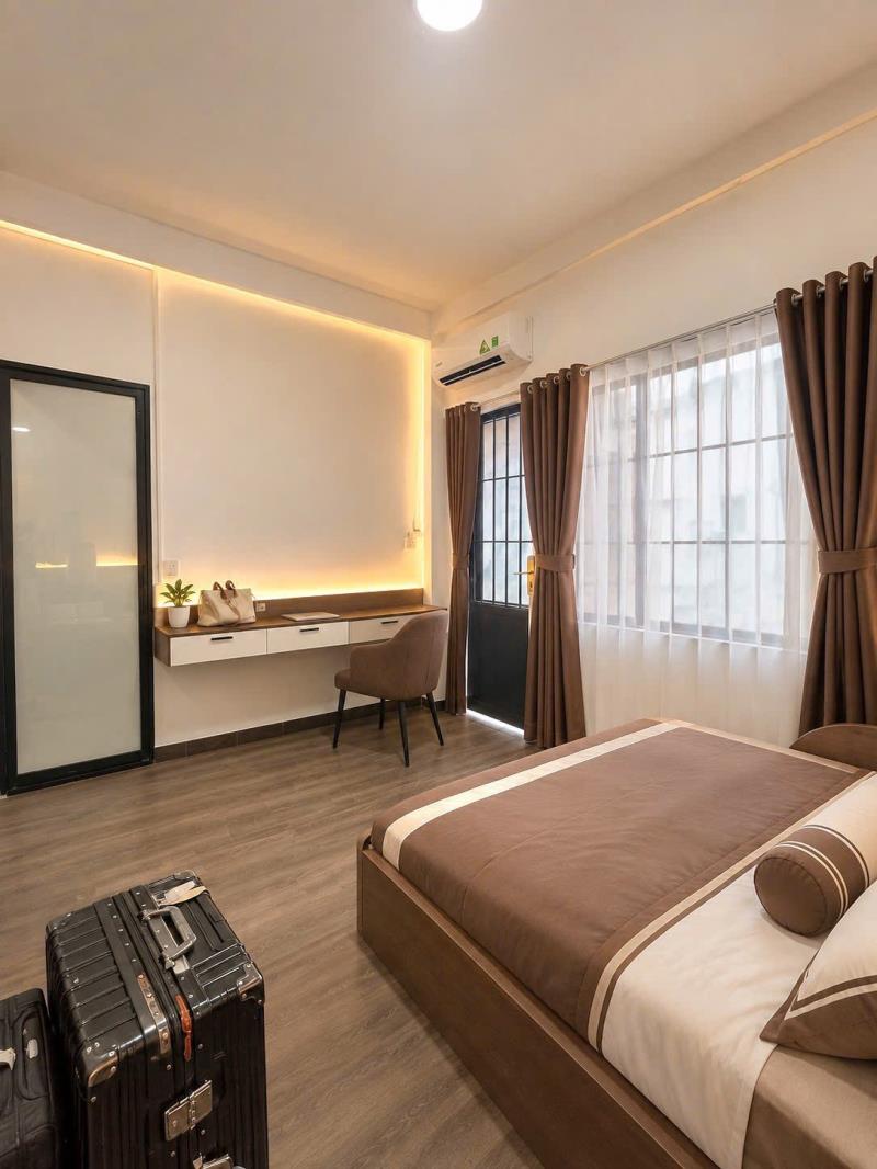 Cho thuê căn 1pn ban công, full nt - phú nhuận gần ufm, học viện hàng không