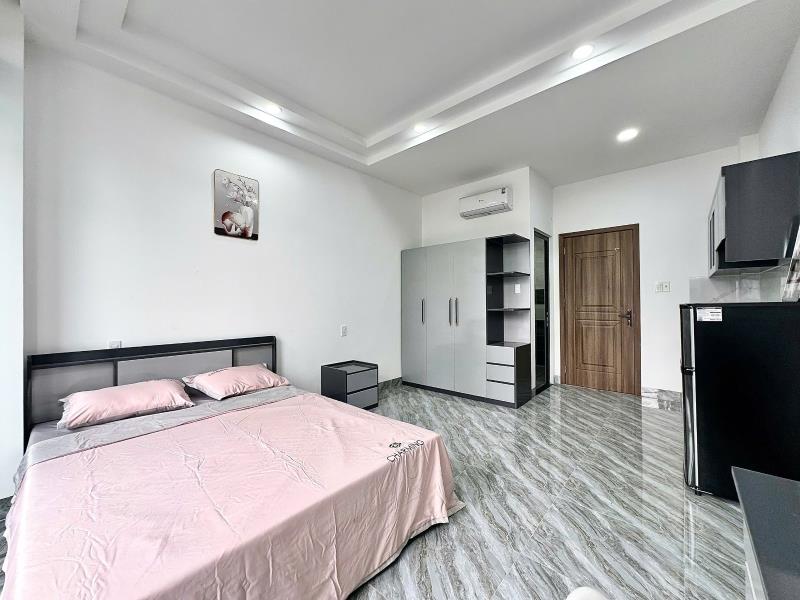Cho thuê studio ban công mới hoàn thiện full nội thất tại nguyễn bỉnh khiêm - Ảnh 4