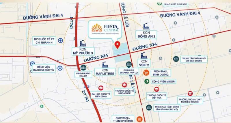 🏙️ Fiesta central – định hình phố thương mại, đón nhịp phát triển bình dương - Ảnh 2