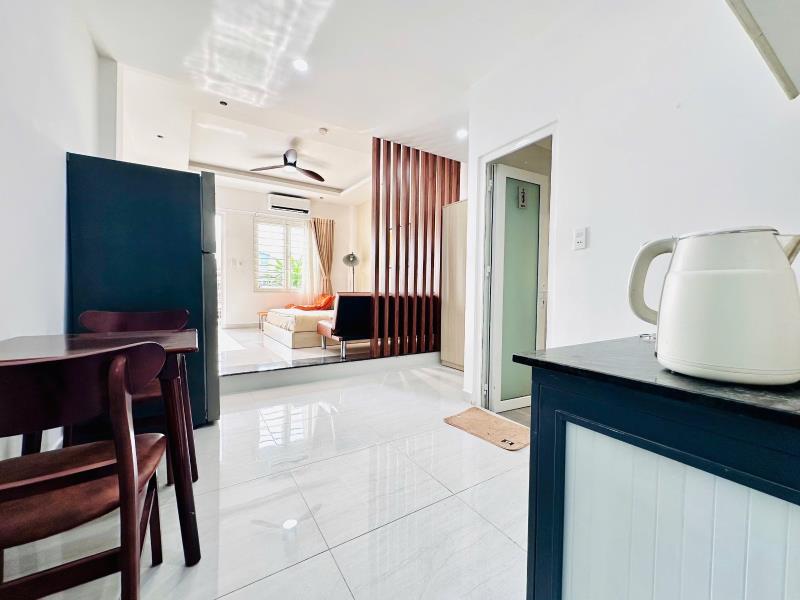 Thuê ngay căn hộ ban công vách ngăn full nội thất máy giặt riêng ngay xô viết nghệ tĩnh gần cầu thị nghè giáp quận 1,3 hẻm ô tô khu an ninh - Ảnh 2