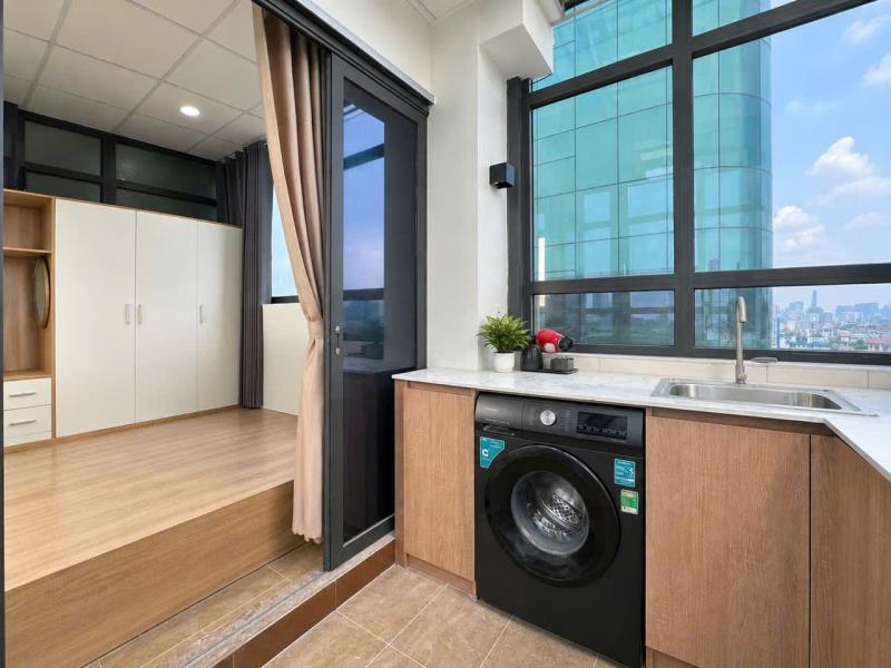 Khai trương căn hộ penthouse 1 phòng ngủ ban công_hầm xe_thang máy chỉ 8.x ngay chợ bà chiểu_quận phú nhuận_quận 1 - Ảnh 2