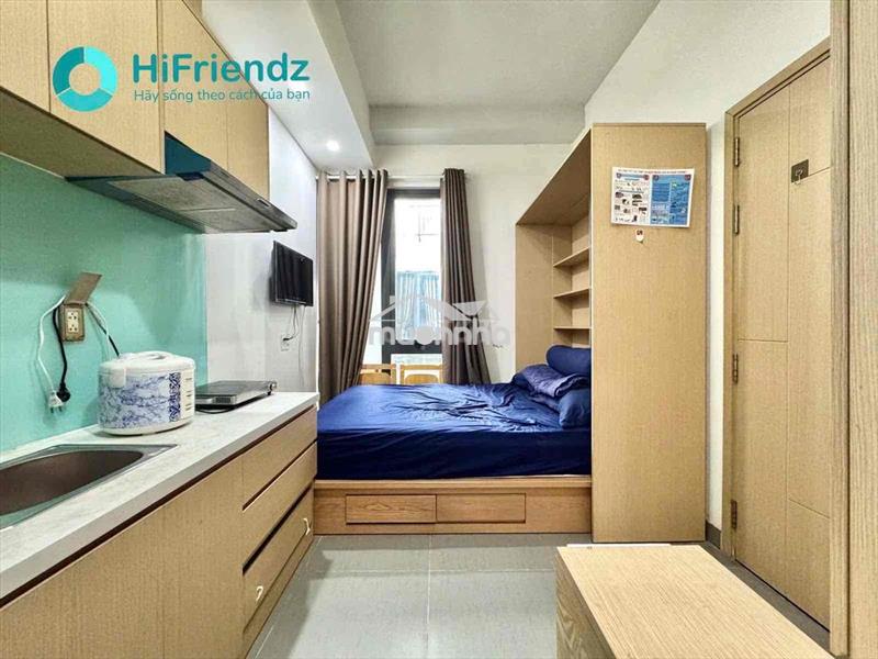 Studio đầy đủ tiện nghi có thang máy gần hcmue sgu hcmus ~2km