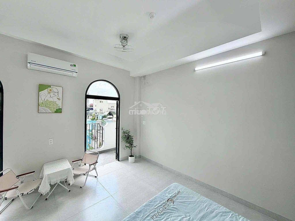 Căn hộ cho thuê ban công đường trần quốc thảo quận 3 gần cầu lê văn sy - Ảnh 4