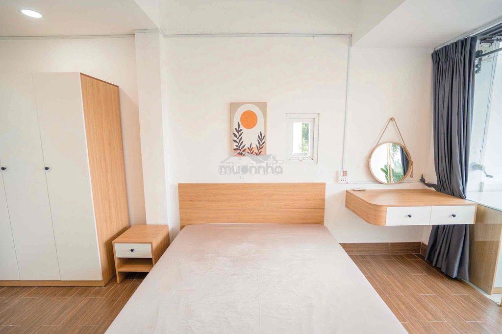 Cho thuê căn hộ trường sa quận 3 ban công máy giặc riêng gần ueh - 3
