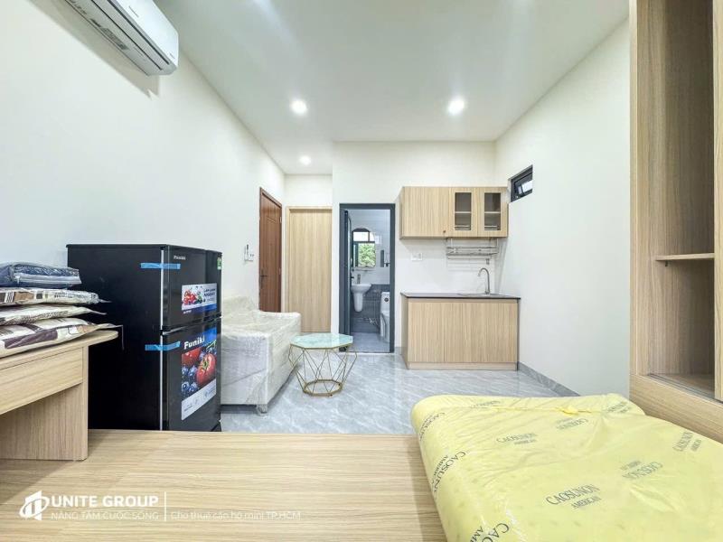 Cho thuê căn hộ cửa sổ lớn nội thất hiện đại thang máy phan chu trinh bình thạnh gần chợ bà chiểu giáp q1 - Ảnh 3