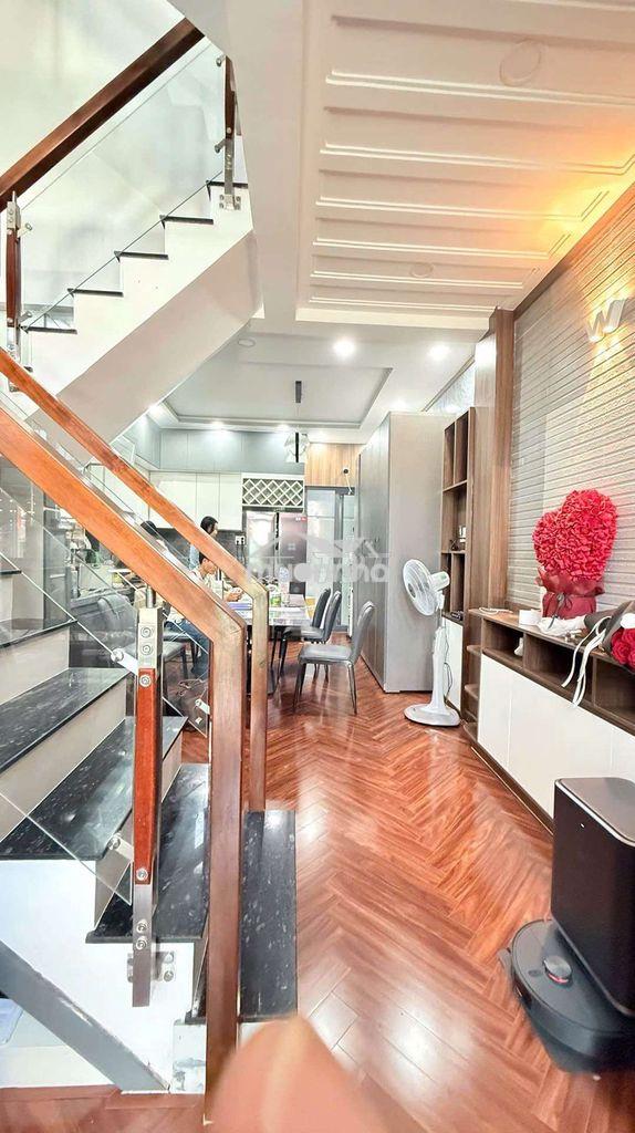 Hơn 6🧄 nhà 3 tầng hẻm thông huỳnh tấn phát kdc hiện hữu nhà mới ở ngay - 3