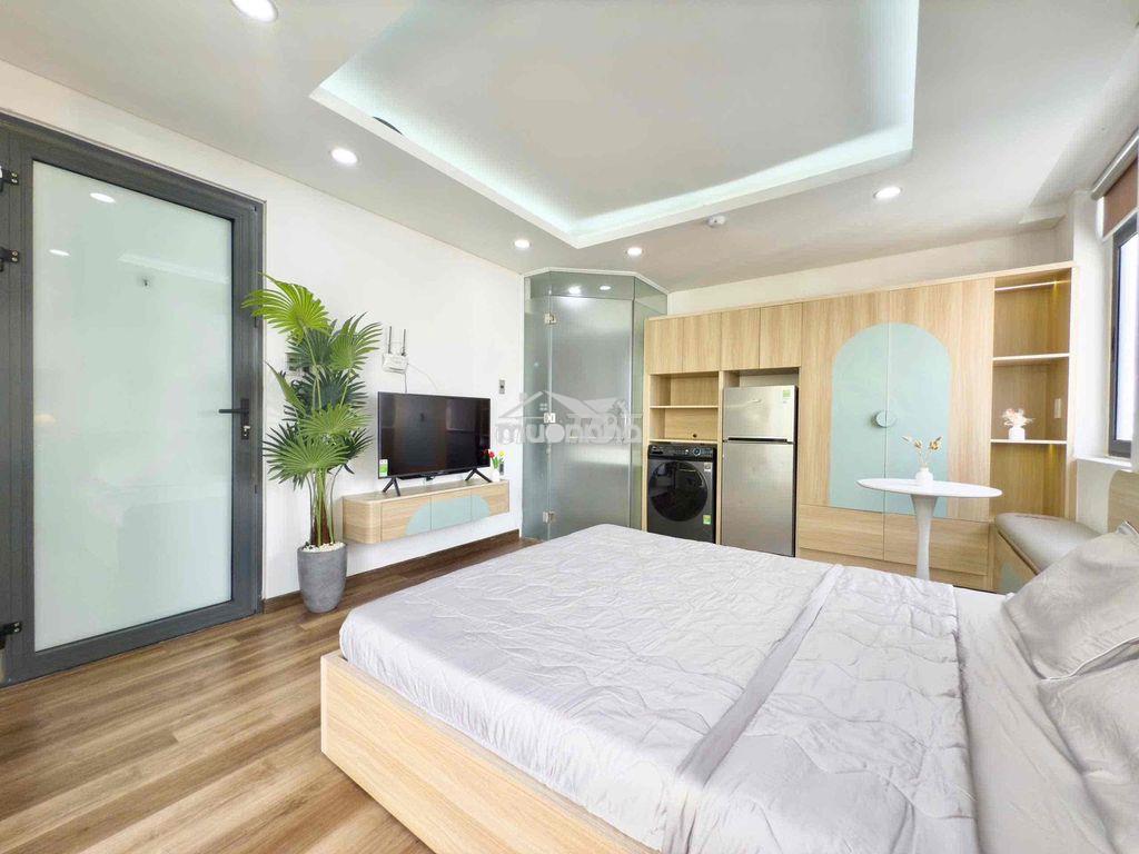 ⁠[Full nội thất cao cấp] studio ban công thoáng mát cmt8 - máy giặt ri - Ảnh 4