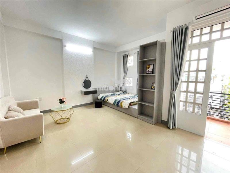 Căn hộ 35m2 full nội thất , ban công , máy giặt riêng