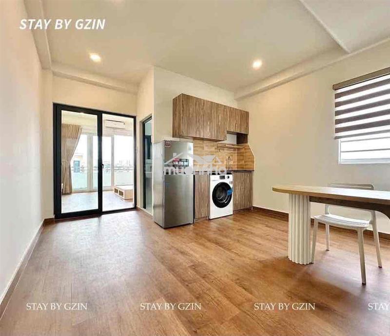 Căn hộ cao cấp q3 40m2 bancol 1 phòng ngủ full nội thất ngay tân định