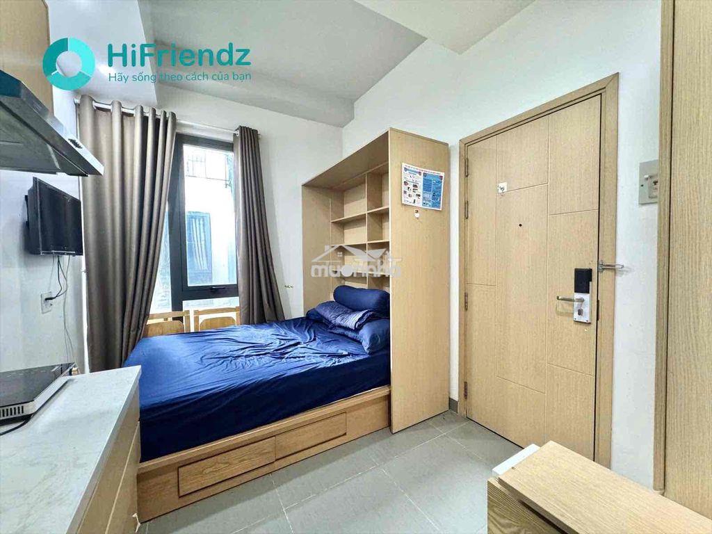 Studio đầy đủ tiện nghi có thang máy gần hcmue sgu hcmus ~2km - 3