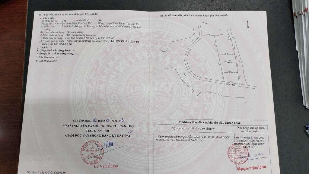 Bán đất kv thới bình phường thới an đông giáp ranh long hòa lộ ô tô 4m - Ảnh 4