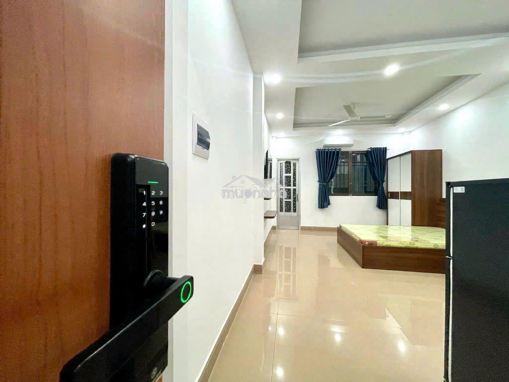 Cho thuê căn studio ban công, cửa sổ. full nội thất, máy giặt riêng - Ảnh 2