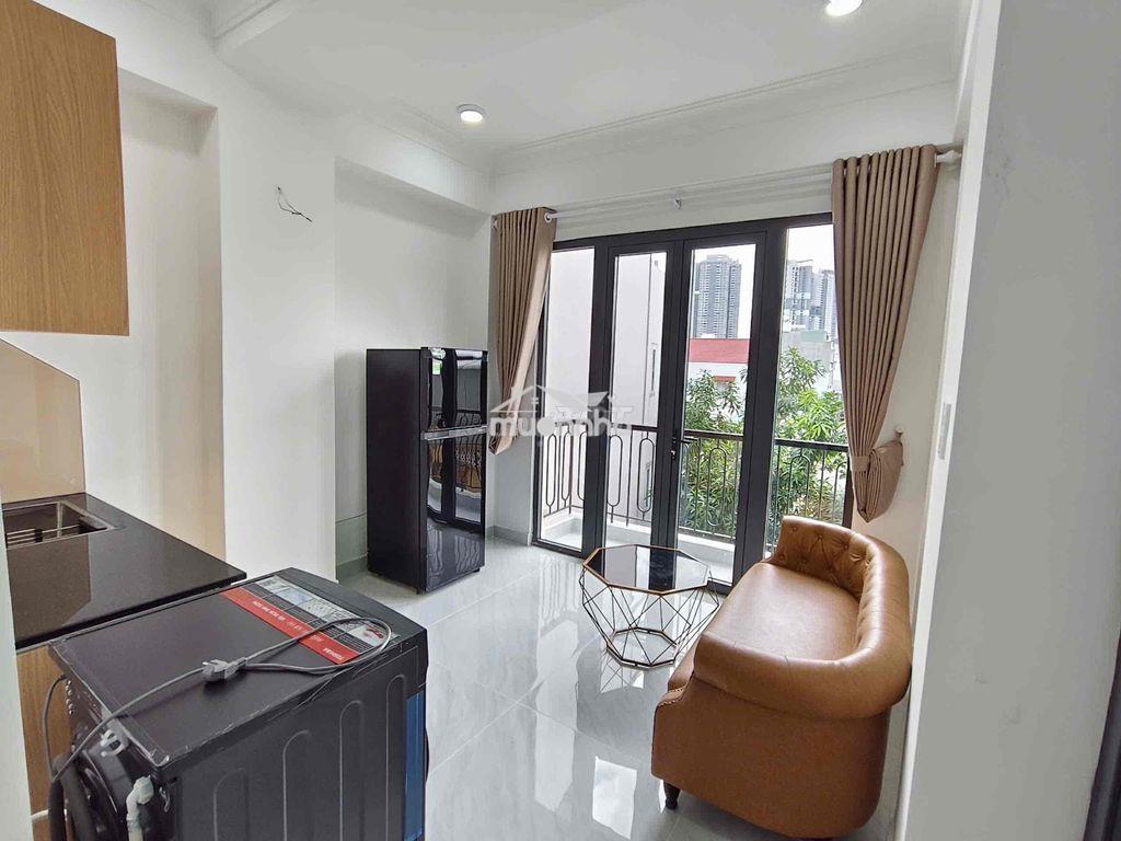 Căn hộ 1pn - ban công 2 mặt - full nội thất cao cấp - 3