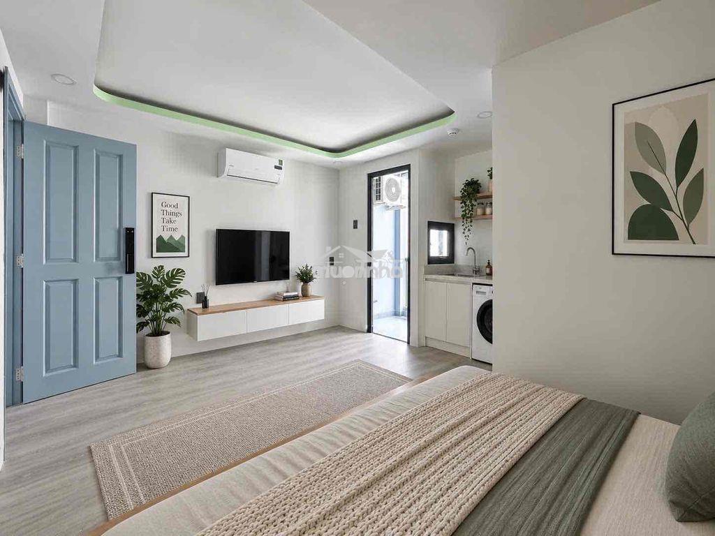 Căn hộ studio thoáng mát ngay đường dương quảng hàm - sát văn lang - Ảnh 3