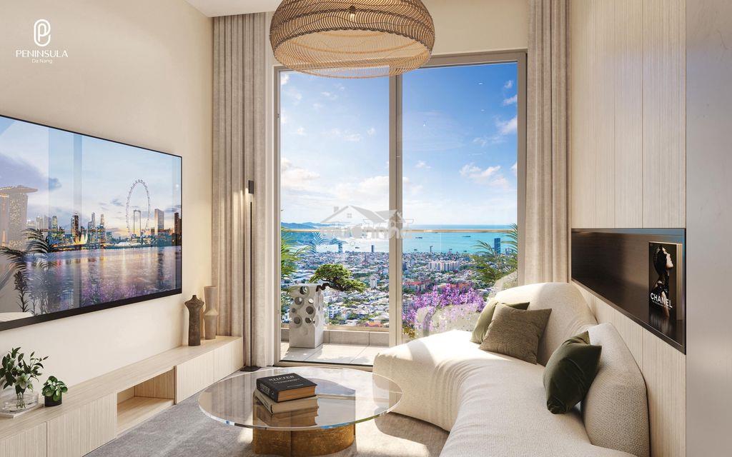 Cần bán căn hộ peninsula 2 phòg ngủ 62m2 tầg 23, view trực biển mỹ khê - Ảnh 2