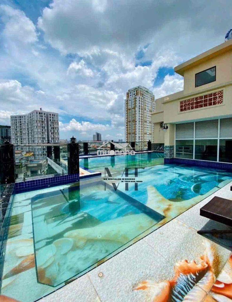 Siêu phẩm căn hộ cao cấp free gym hồ bơi dọn phòng và thay drap